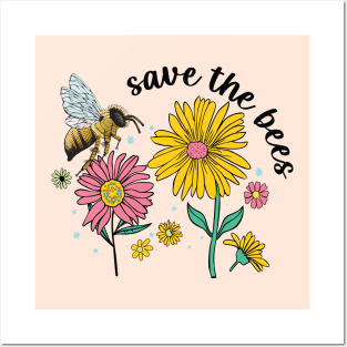 Save The Bees Posters and Art